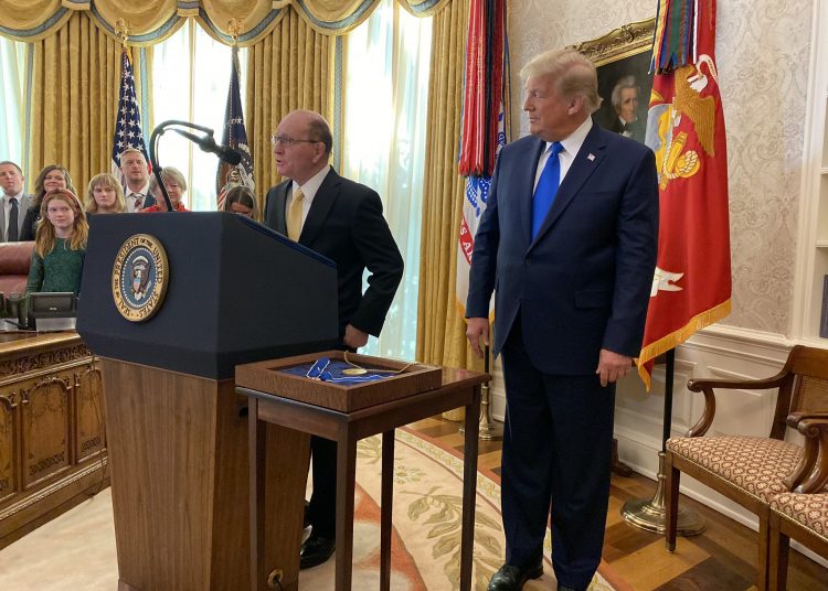 Legendary Hawkeyes Wrestling Coach Dan Gable Receives Presidential Medal of Freedom