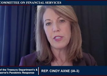 Axne Presses Treasury Secretary Steve Mnuchin on Leftover CARES Act Funds