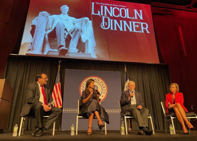 Nikki Haley Rallies Iowa Republicans in West Des Moines