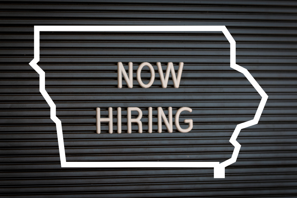 Iowa Experiences Nation's 3rd Largest Employment Recovery Since Start