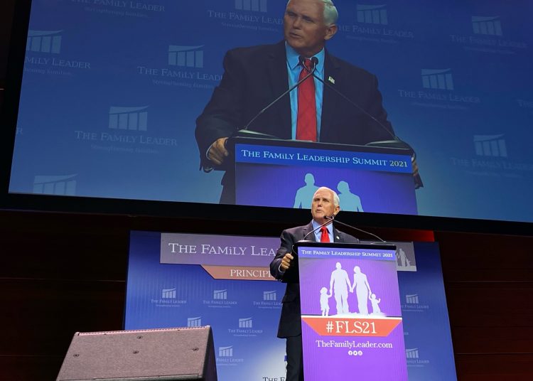 Pence Encourages Iowans to Stand Up to Leftism and ‘Keep the Faith’