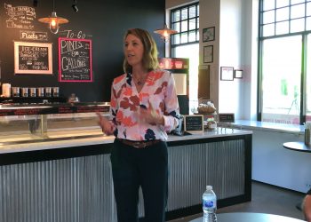 Axne Downplays Inflation Concerns at Ankeny Townhall