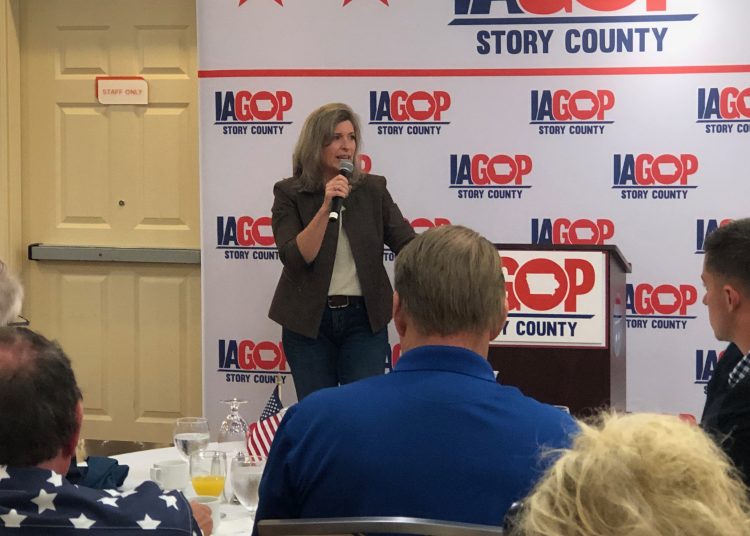 Ernst Contrasts Iowa with Washington