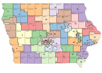 Iowa Legislature Approves Second Redistricting Map