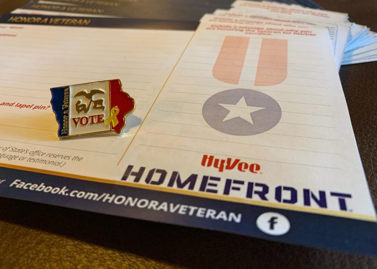 Pate Partners With Hy-Vee to Honor Veterans