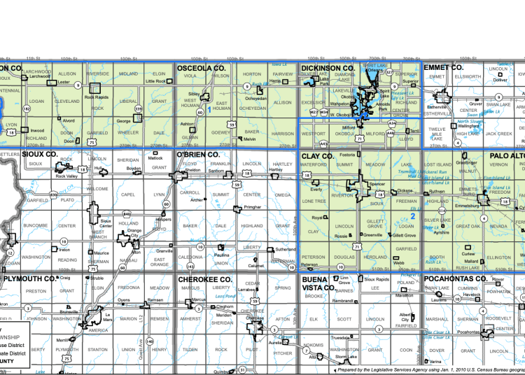 Reynolds Sets Date for Special Election in Iowa Senate District 1