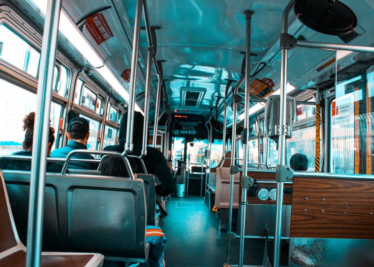 bus bench seats