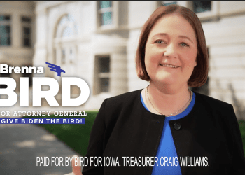In new ad, Bird says she’ll give President Biden what he deserves