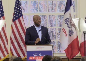 Scott lays out vision for America in visit to Iowa
