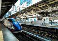 speed train on rail