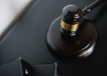 close up photo of a wooden gavel