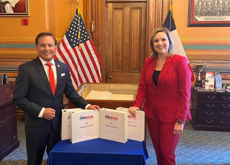 Hinson files for re-election