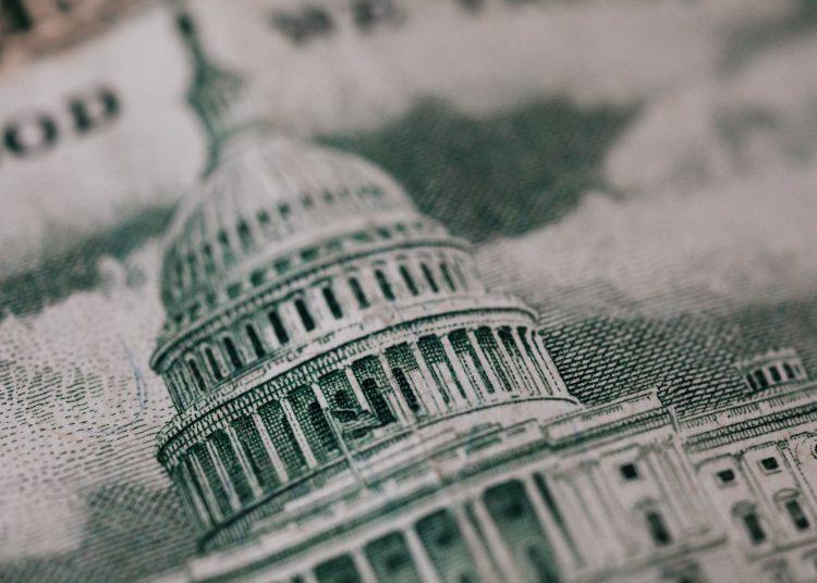 image of old building on american banknote